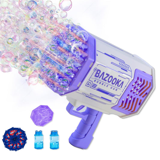 Petrella Bubble Gun Bazooka Bubble Machine Gun Bubbles for Kids TIK Tok Gifts 3 4 5 6 7 8 9 10 11 12 Years Old Bubble Blaster Blower